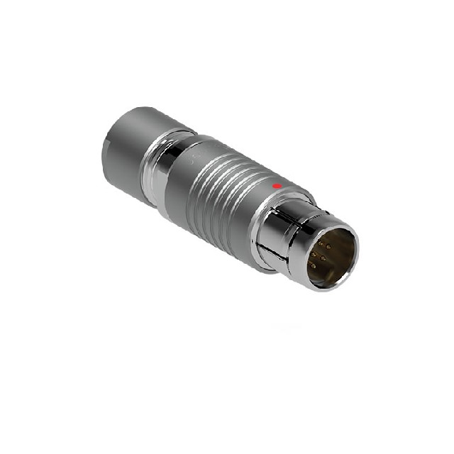 瑞士Fischer 电缆安装直插头推挽式连接器S 107 A023-800+